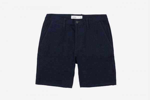 Drawstring Short ~ Indigo/Indigo 5x5 Denim