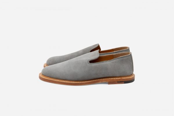 Slipper ~ Storm Calf Suede