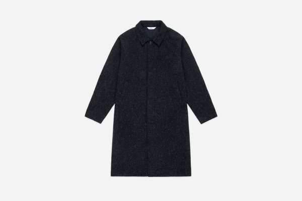 Mac Coat ~ Hairy Wool