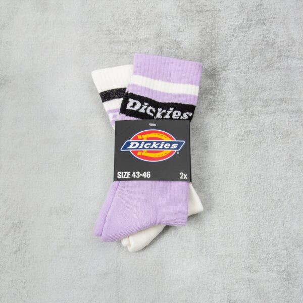 Dickies Genola 2 Pack Socks - Purple Rose